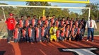 Lincoln West Wolverines Boys Varsity Soccer Fall 25-26 team photo.