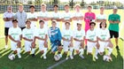 Moriarty Pintos Boys Varsity Soccer Fall 25-26 team photo.