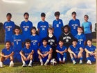 East Wake Warriors Boys Varsity Soccer Fall 25-26 team photo.