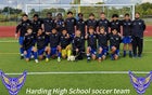 Harding Presidents Boys Varsity Soccer Fall 25-26 team photo.
