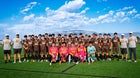 Cibola Cougars Boys Varsity Soccer Fall 25-26 team photo.