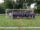 Noble Street College Prep Golden Tigers Boys Varsity Soccer Fall 25-26 team photo.