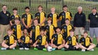 Keyser Golden Tornado Boys Varsity Soccer Fall 25-26 team photo.