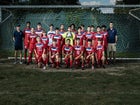 Calvary Christian Academy Patriots Boys Varsity Soccer Fall 25-26 team photo.