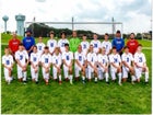 Highland Fighting Scots Boys Varsity Soccer Fall 25-26 team photo.