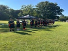 Hargrave Military Academy Tigers Boys Varsity Soccer Fall 25-26 team photo.