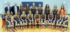 Grainger Grizzlies Girls Varsity Basketball Winter 13-14 team photo.