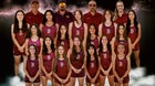 Belen Eagles Girls Varsity Cross Country Fall 25-26 team photo.