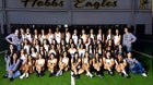 Hobbs Eagles Girls Varsity Cross Country Fall 25-26 team photo.