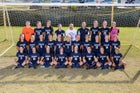 Palm Harbor University Hurricanes Girls Varsity Soccer Winter 17-18 team photo.