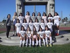 San Pedro Pirates Girls Varsity Soccer Winter 17-18 team photo.