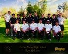 Citrus Valley Blackhawks Boys Varsity Golf Spring 16-17 team photo.