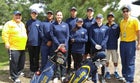 Highland Hornets Boys Varsity Golf Spring 16-17 team photo.