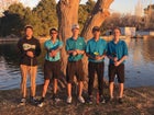 Santa Teresa Warriors Boys Varsity Golf Spring 16-17 team photo.