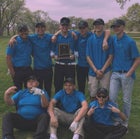 Capital Jaguars Boys Varsity Golf Spring 16-17 team photo.
