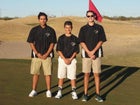 Chaparral Lobos Boys Varsity Golf Spring 16-17 team photo.