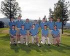 Leland Chargers Boys Varsity Golf Spring 16-17 team photo.