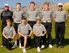 Albuquerque Academy Chargers Boys Varsity Golf Spring 16-17 team photo.