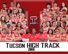 Tucson High Magnet School Badgers Boys Varsity Track & Field Spring 17-18 team photo.