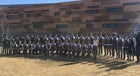 Atrisco Heritage Academy Jaguars Boys Varsity Track & Field Spring 17-18 team photo.