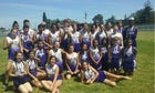 Live Oak Lions Boys Varsity Track & Field Spring 16-17 team photo.