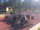 Ruidoso Warriors Boys Varsity Track & Field Spring 16-17 team photo.
