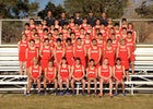 Albuquerque Academy Chargers Boys Varsity Track & Field Spring 16-17 team photo.