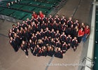 Albuquerque Academy Chargers Boys JV Swimming Winter 18-19 team photo.