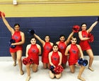 Las Cruces Bulldawgs Co-ed Varsity Dance Team Winter 18-19 team photo.