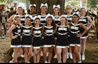 Carlisle Bison Co-ed Varsity Dance Team Winter 18-19 team photo.