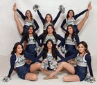 Silver Slvr Ftg Colts Co-ed Varsity Dance Team Winter 18-19 team photo.