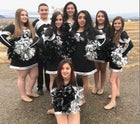 Raton Tigers Co-ed Varsity Dance Team Winter 18-19 team photo.