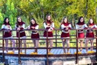 Valley Vikings Co-ed Varsity Dance Team Winter 18-19 team photo.
