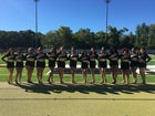 Hot Springs Trojans Co-ed Varsity Dance Team Winter 18-19 team photo.