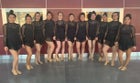 Robertson Cardinals Co-ed Varsity Dance Team Winter 18-19 team photo.
