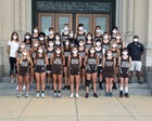 Roger Bacon Spartans Boys Varsity Cross Country Fall 20-21 team photo.