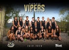 Verrado Vipers Boys Varsity Cross Country Fall 20-21 team photo.