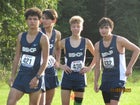 Bishop McLaughlin Catholic Hurricanes Boys Varsity Cross Country Fall 20-21 team photo.
