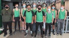 Farmington Scorpions Boys Varsity Cross Country Fall 20-21 team photo.