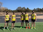Pecos Panthers Boys Varsity Cross Country Fall 20-21 team photo.