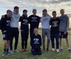 Kuna Kavemen Boys Varsity Cross Country Fall 20-21 team photo.
