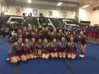 Chenango Valley Warriors Co-ed Varsity Cheer Fall 16-17 team photo.