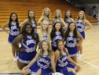 Paris Eagles Co-ed Varsity Cheer Fall 16-17 team photo.