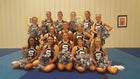 Smackover Buckaroos Co-ed Varsity Cheer Fall 16-17 team photo.