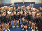 Siloam Springs Panthers Co-ed Varsity Cheer Fall 16-17 team photo.
