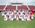 Magnolia Panthers Co-ed Varsity Cheer Fall 16-17 team photo.