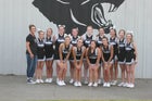 Bigelow Panthers Co-ed Varsity Cheer Fall 16-17 team photo.