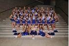 Bryant Hornets Co-ed Varsity Cheer Fall 16-17 team photo.