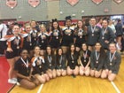 Mohonasen Warriors Co-ed Varsity Cheer Fall 16-17 team photo.