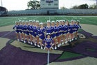 Ozark Hillbillies Co-ed Varsity Cheer Fall 16-17 team photo.